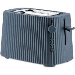 Alessi Plissé Toaster, Grau