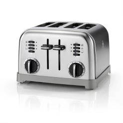 Cuisinart Core Collection Toaster 4 Slices, Steel Grey