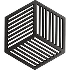 Denby Halo Topfuntersetzer Gusseisen 21,5x24,5 Cm, Grau