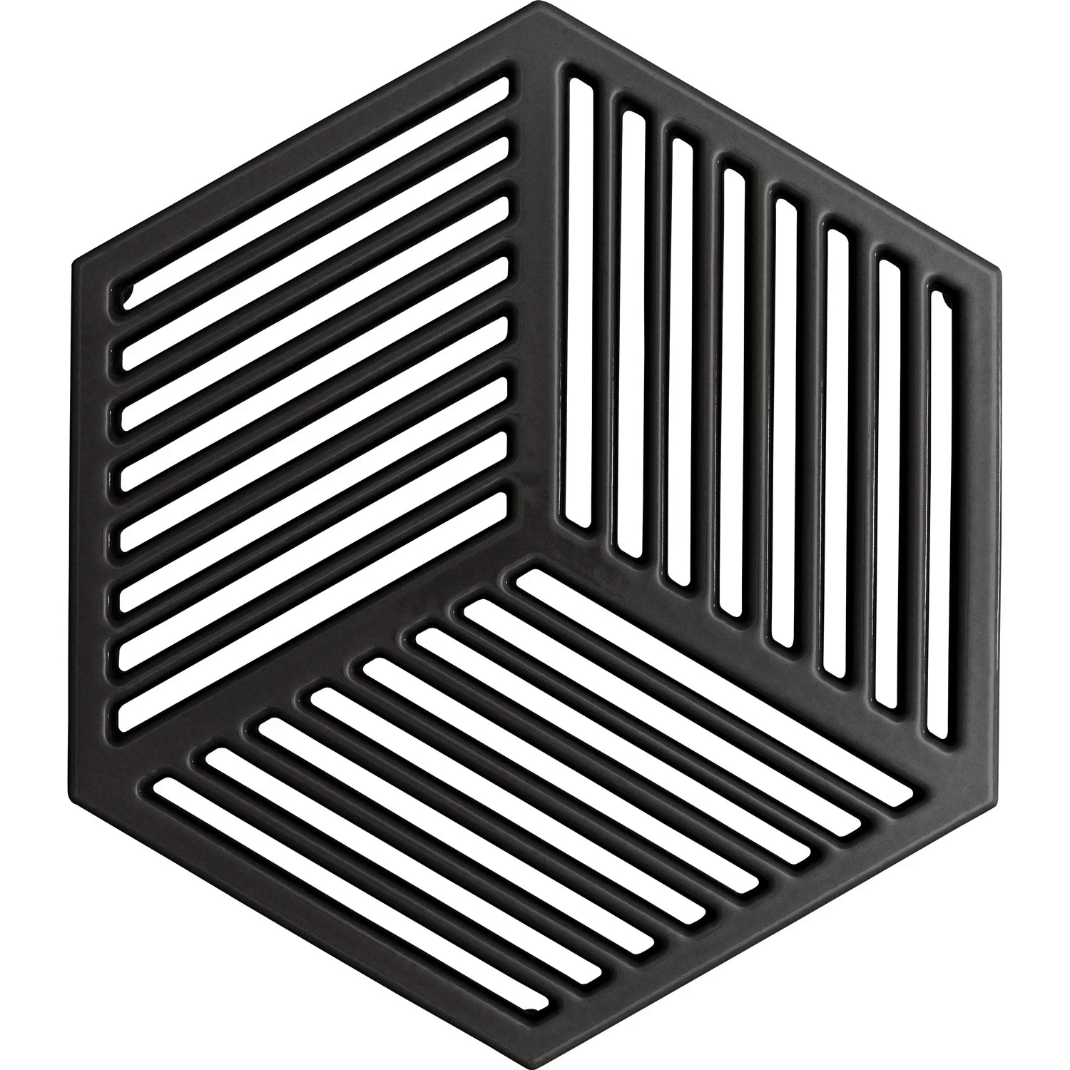 Denby Halo Topfuntersetzer Gusseisen 21,5x24,5 Cm, Grau