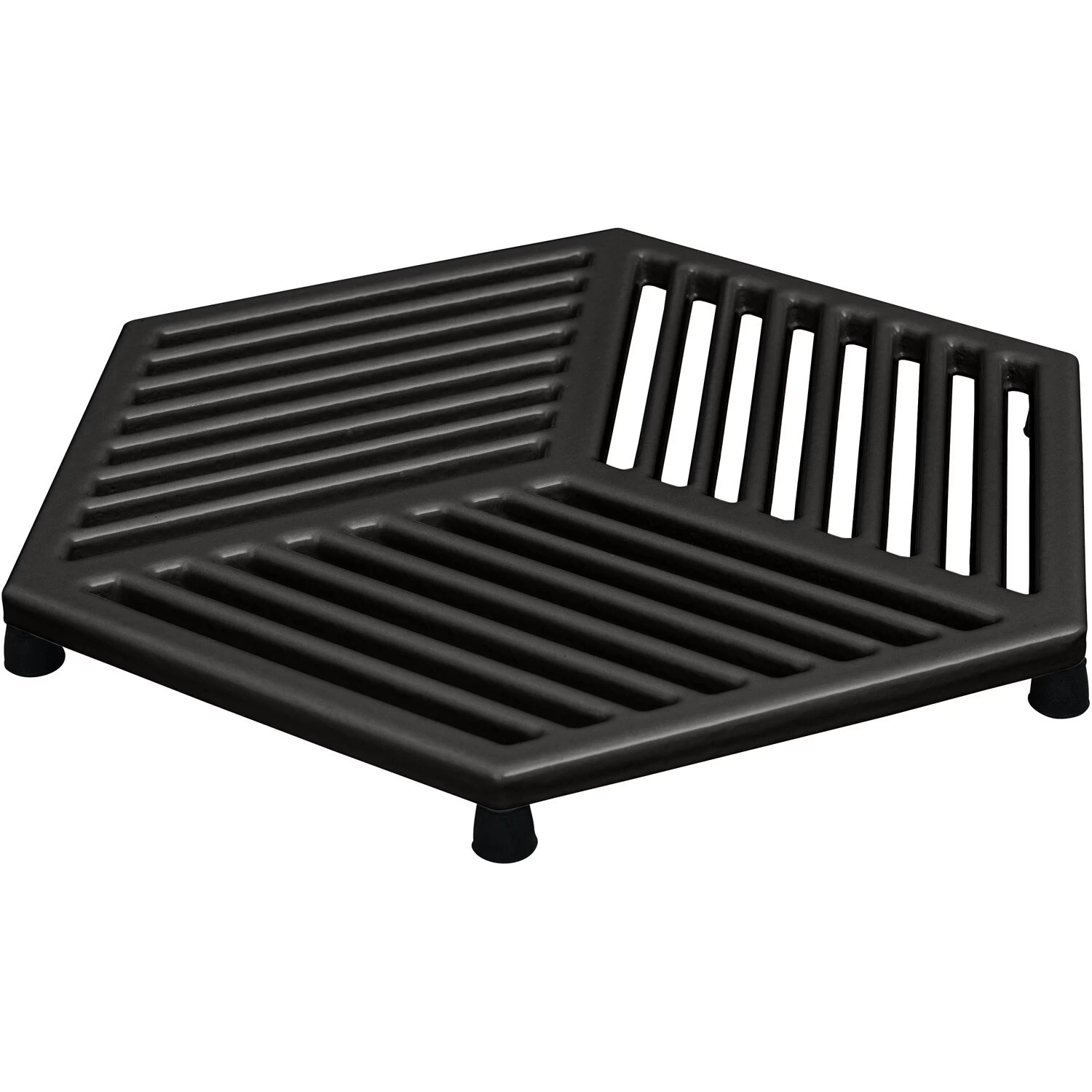 Denby Halo Topfuntersetzer Gusseisen 21,5x24,5 Cm, Grau – Bild 2