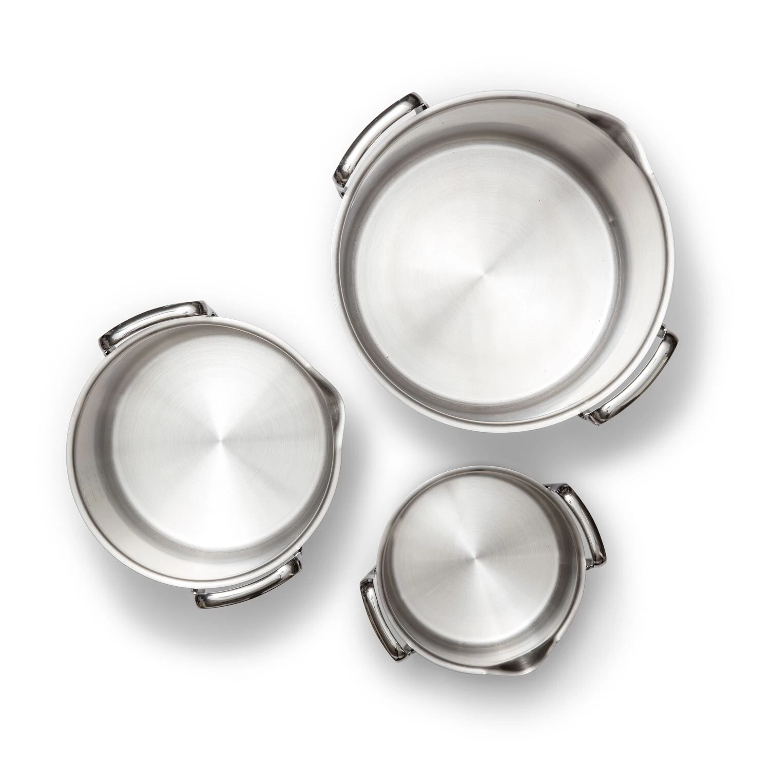 EGO Stapelbares Kochtopfset, Edelstahl – Bild 3