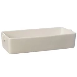 Ernst Ofenform Steingut Weiß Sand, 29 Cm