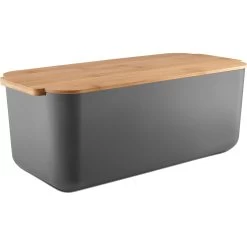 Eva Solo Brotkorb, Schwarz, Elephant Grey