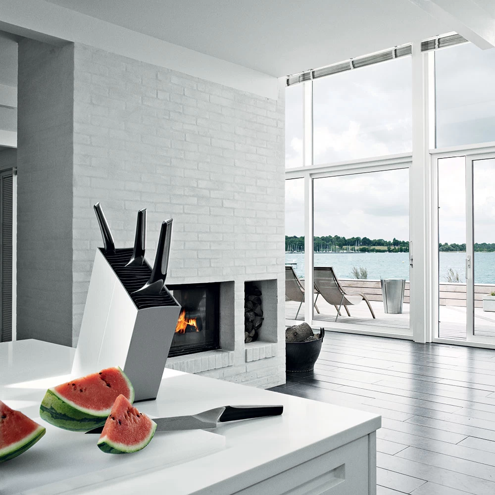 Eva Solo Messerblock Schräg, Weiss – Bild 3