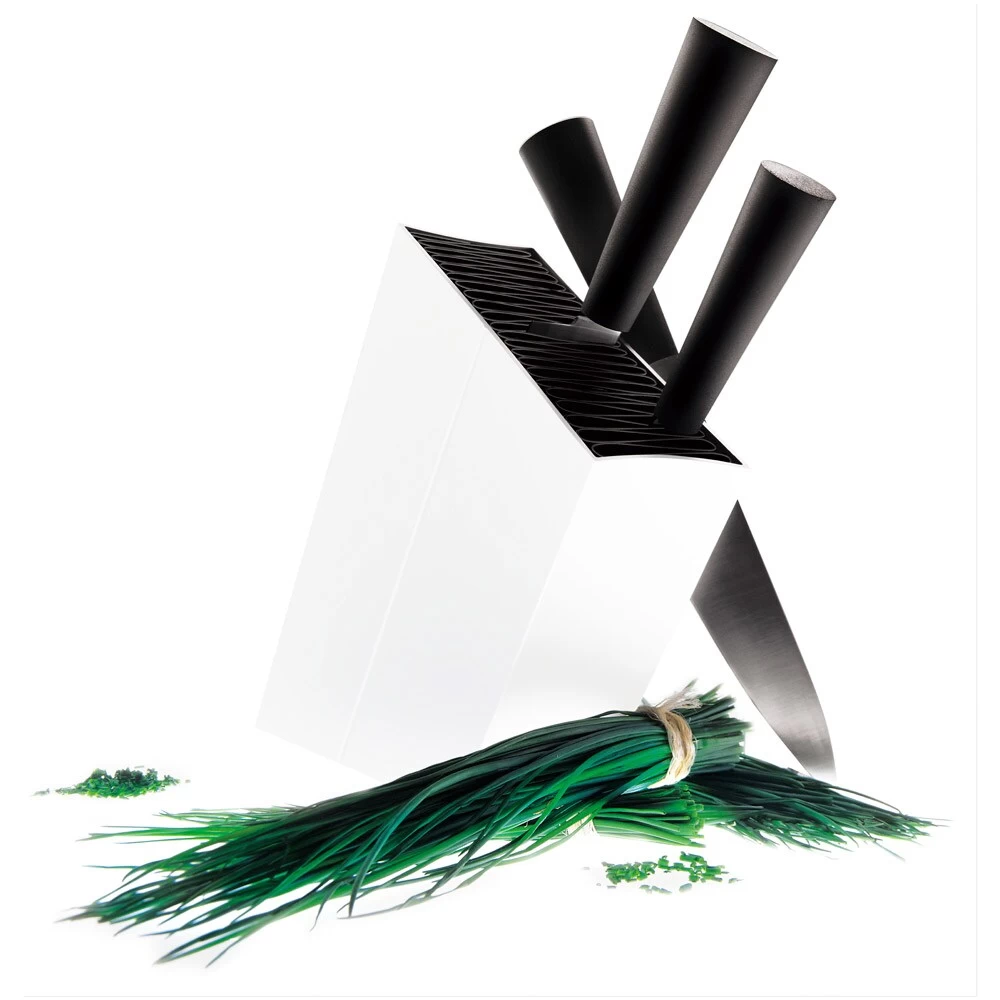 Eva Solo Messerblock Schräg, Weiss