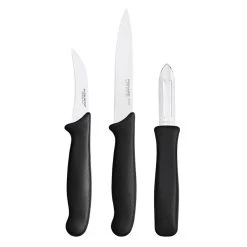 Fiskars Essential Set Gemüsemesser, 3 Teile