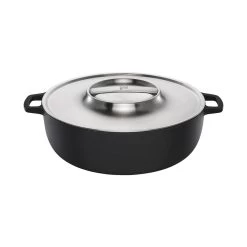 Fiskars Norden Grill Chef Gusseisentopf, 30 Cm