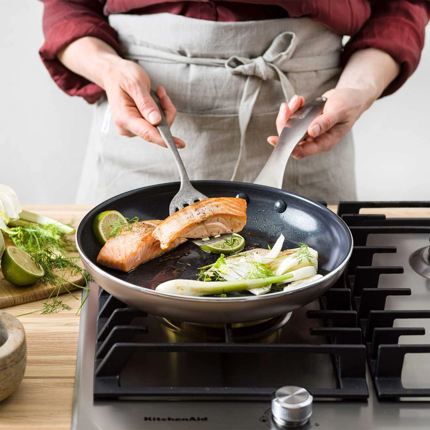 Greenpan Royal Bratpfanne Bronzefarben, 28 – Bild 6