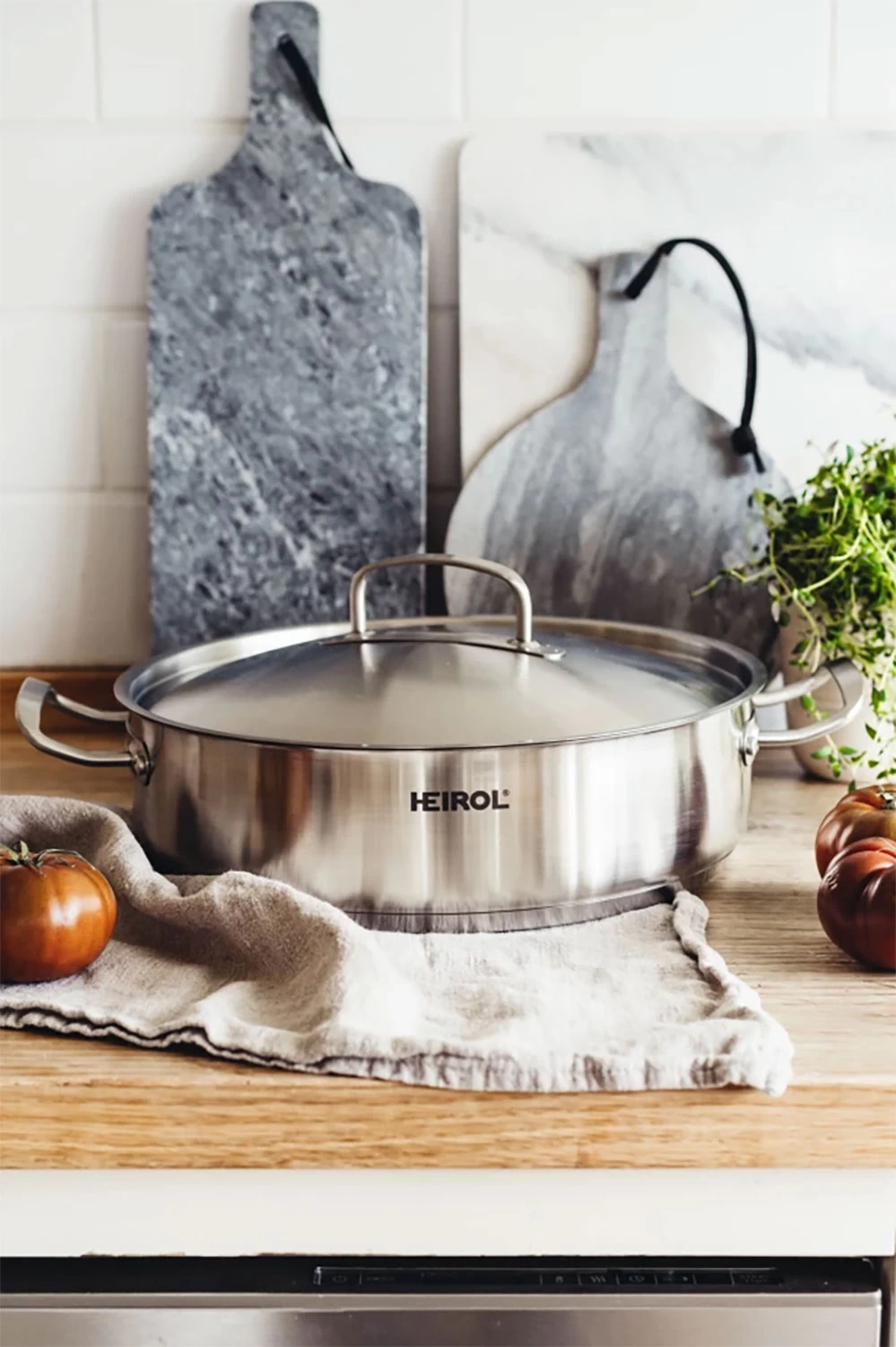 Heirol Cerasafe Pro Kasserolle Mit Deckel 28 Cm 4,5 L – Bild 4