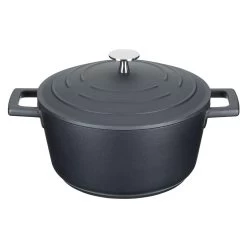 Kitchen Craft MasterClass Kasserolle Schwarz, 2,5 L