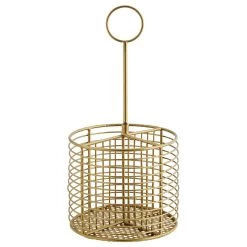 Madam Stoltz Besteckhalter, Messing