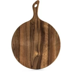 Markus Käseplatte Mit Besteck 48x35x1,5 Cm, Akazienholz