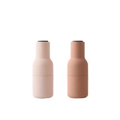 Menu Bottle Grinder Mühle 2-er Set, Nude / Walnussfarben