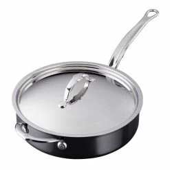 Meyer Hestan NanoBond Pfanne Mit Deckel, 30 Cm/4,7 L