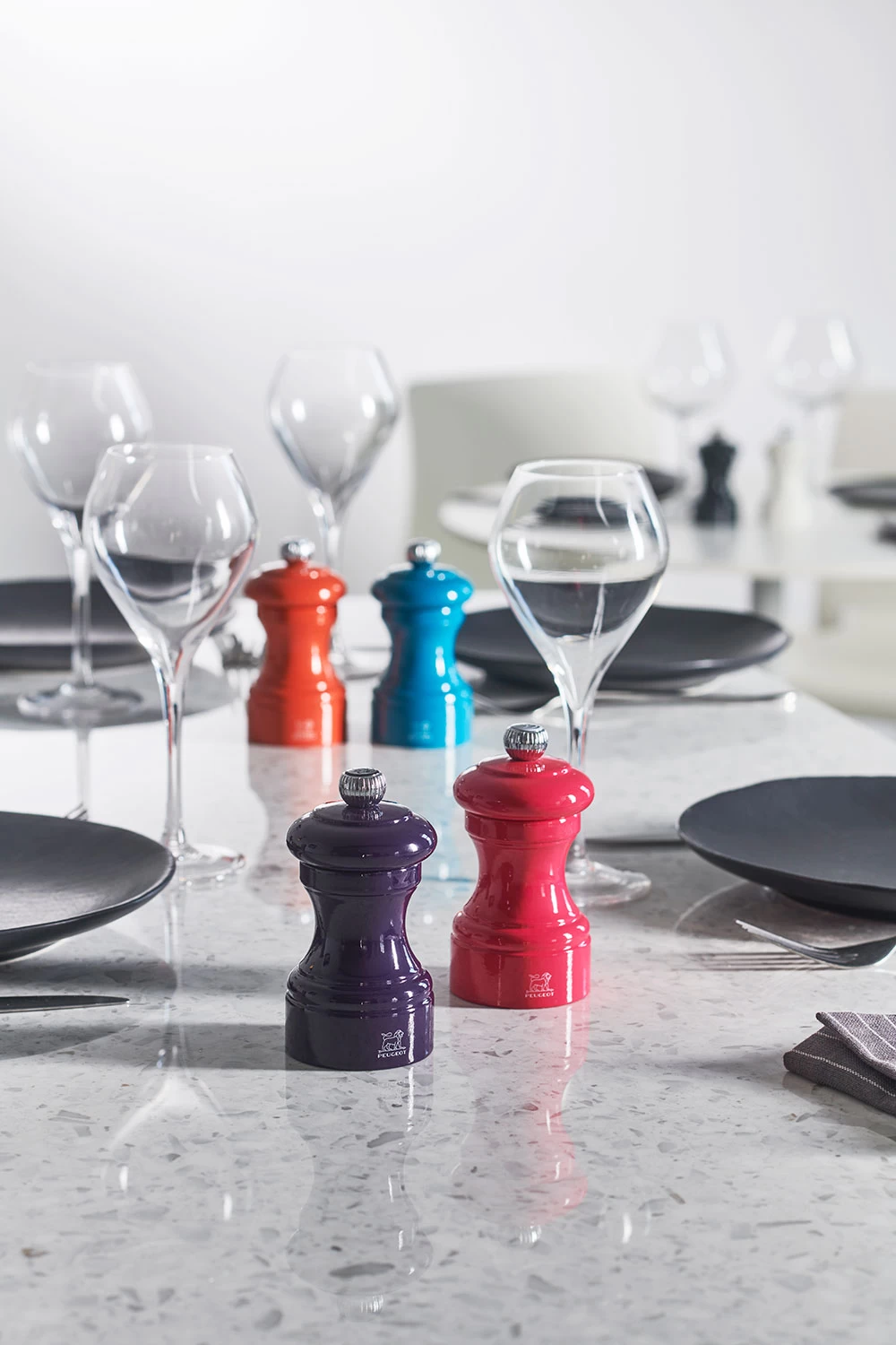 Peugeot Bistro Salzmühle 10 Cm, Yellow Saffron – Bild 4