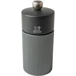 Peugeot Line Pfeffermühle 12 Cm, Dunkles Holz / Dunkelgrau Melange