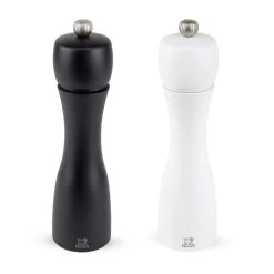 Peugeot Tahiti Salz-und Pfeffermühle, Schwarz/Weiss,Gross