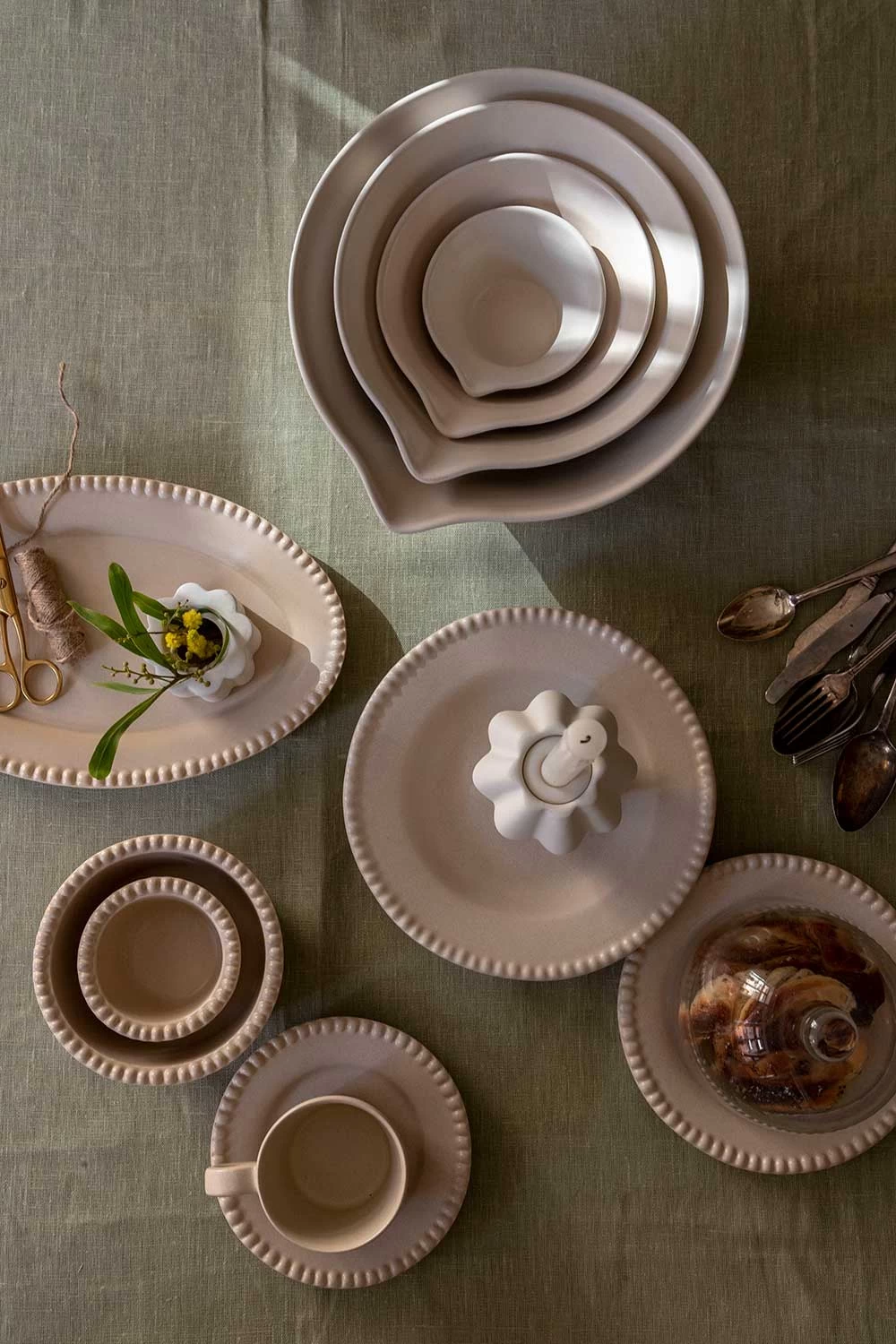 Peep Schüssel 20 Cm, Linen – Bild 3