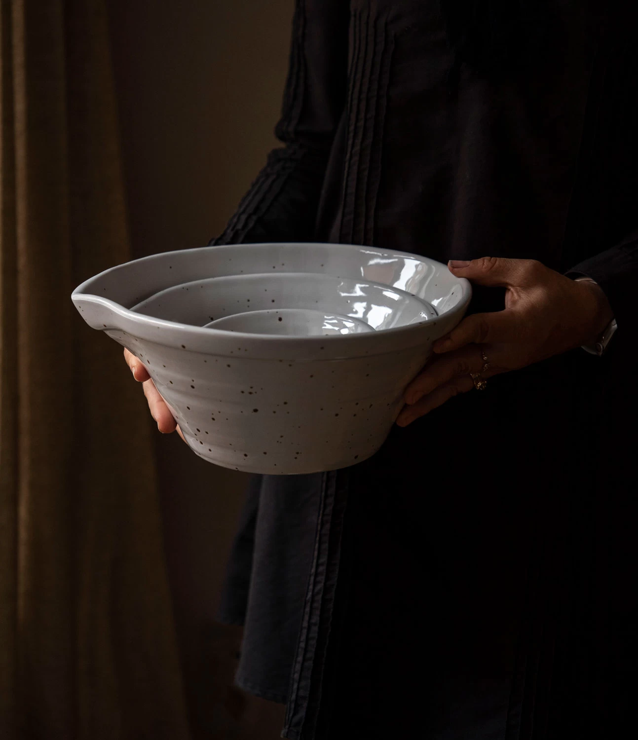 Peep Schüssel 35 Cm, Cotton White – Bild 4