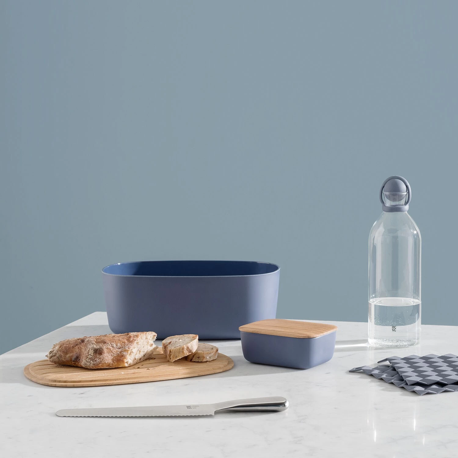 RIG TIG Box-It Butterdose, Dunkelblau – Bild 2