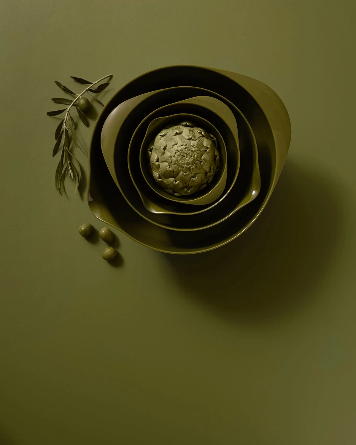 Rosti Margrethe Schüssel Olive, 1,5 L – Bild 2