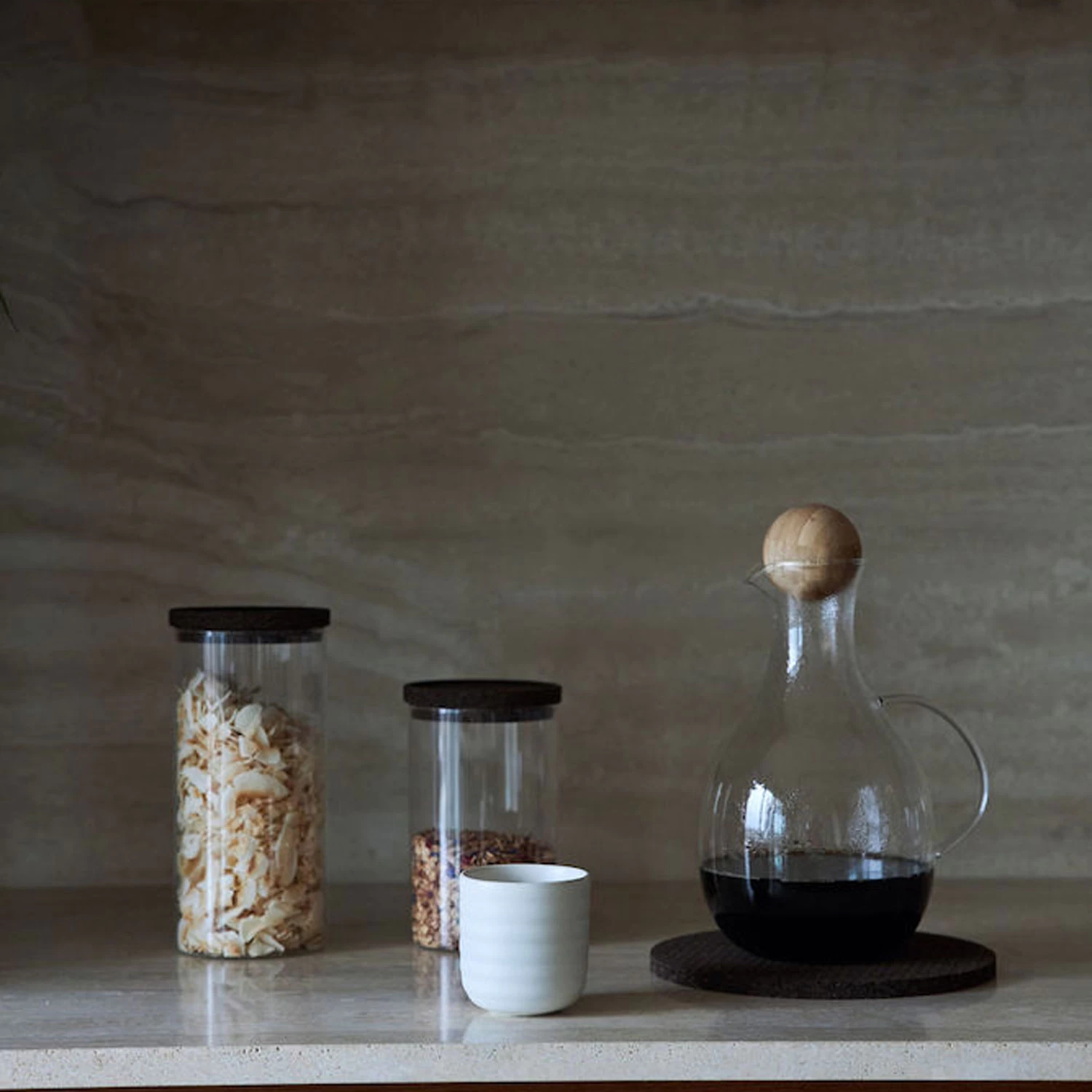 Sagaform Nature Vorratsglas, 16 Cm – Bild 2