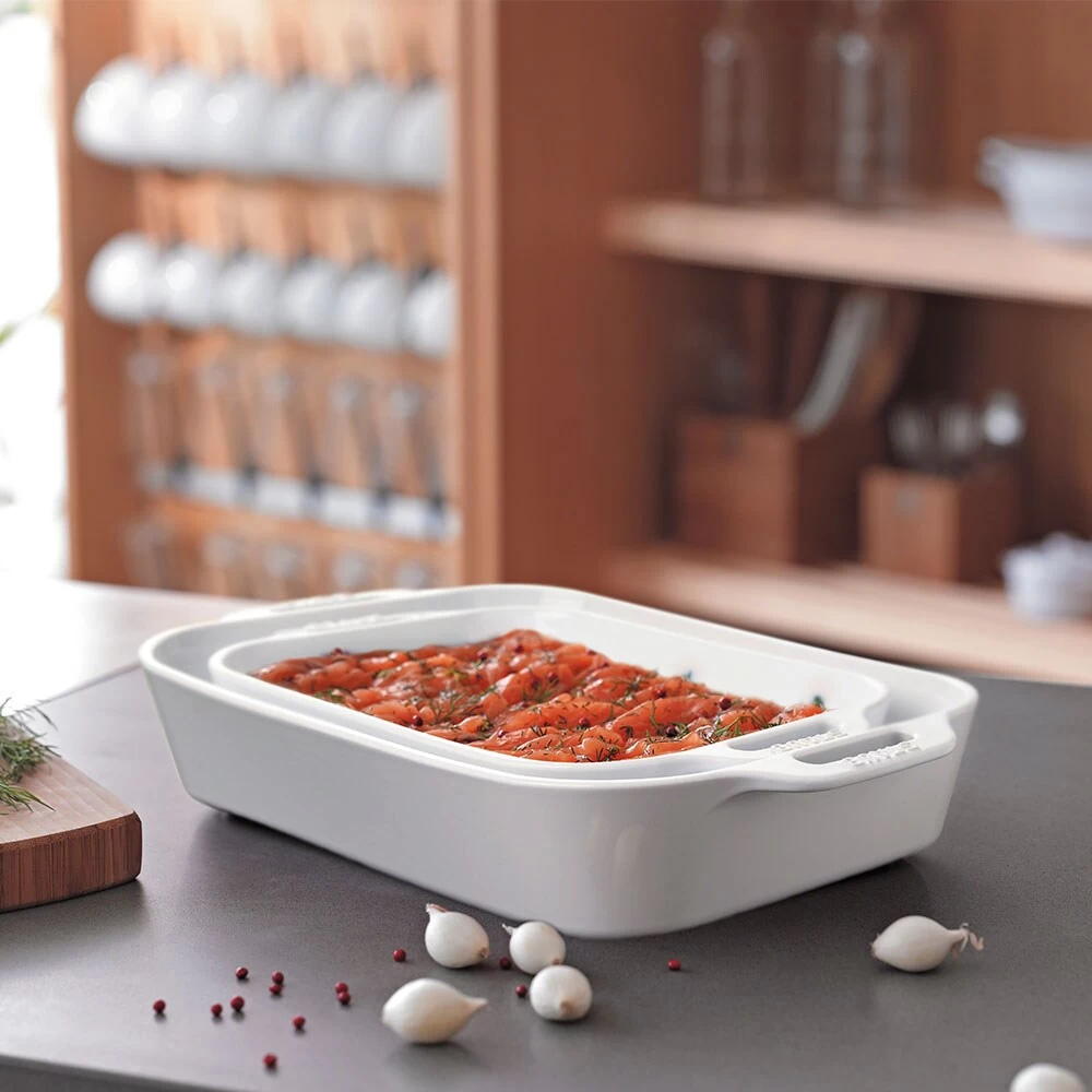 Staub Auflaufform 27 X 20 Cm, Weiss – Bild 2