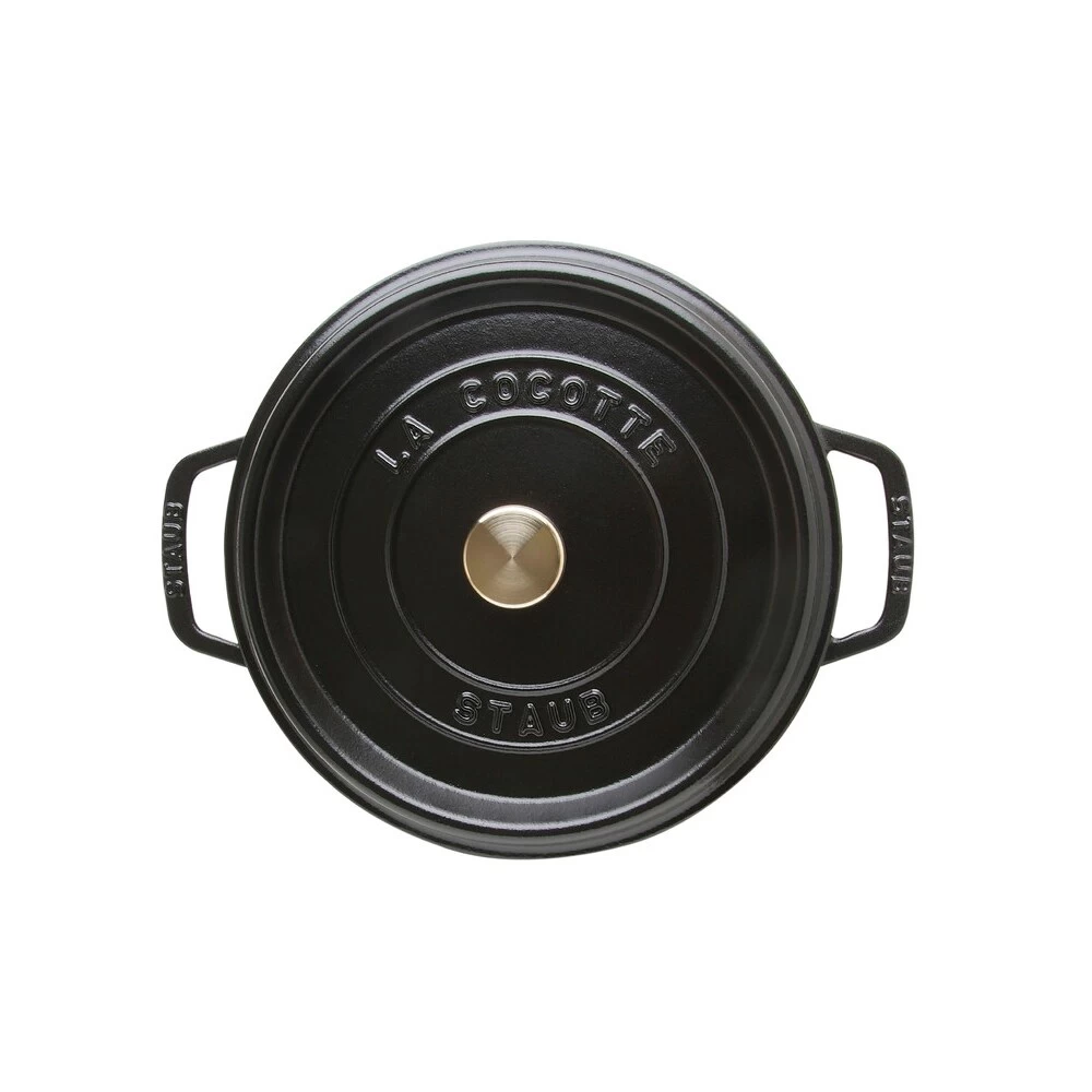 Staub Runde Kochtopf Aus Gusseisen 3,8 L, Grün – Bild 4