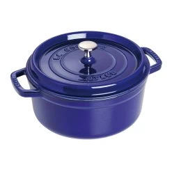 Staub Round Cocotte 24 Cm 3,8 L, Dark Blue