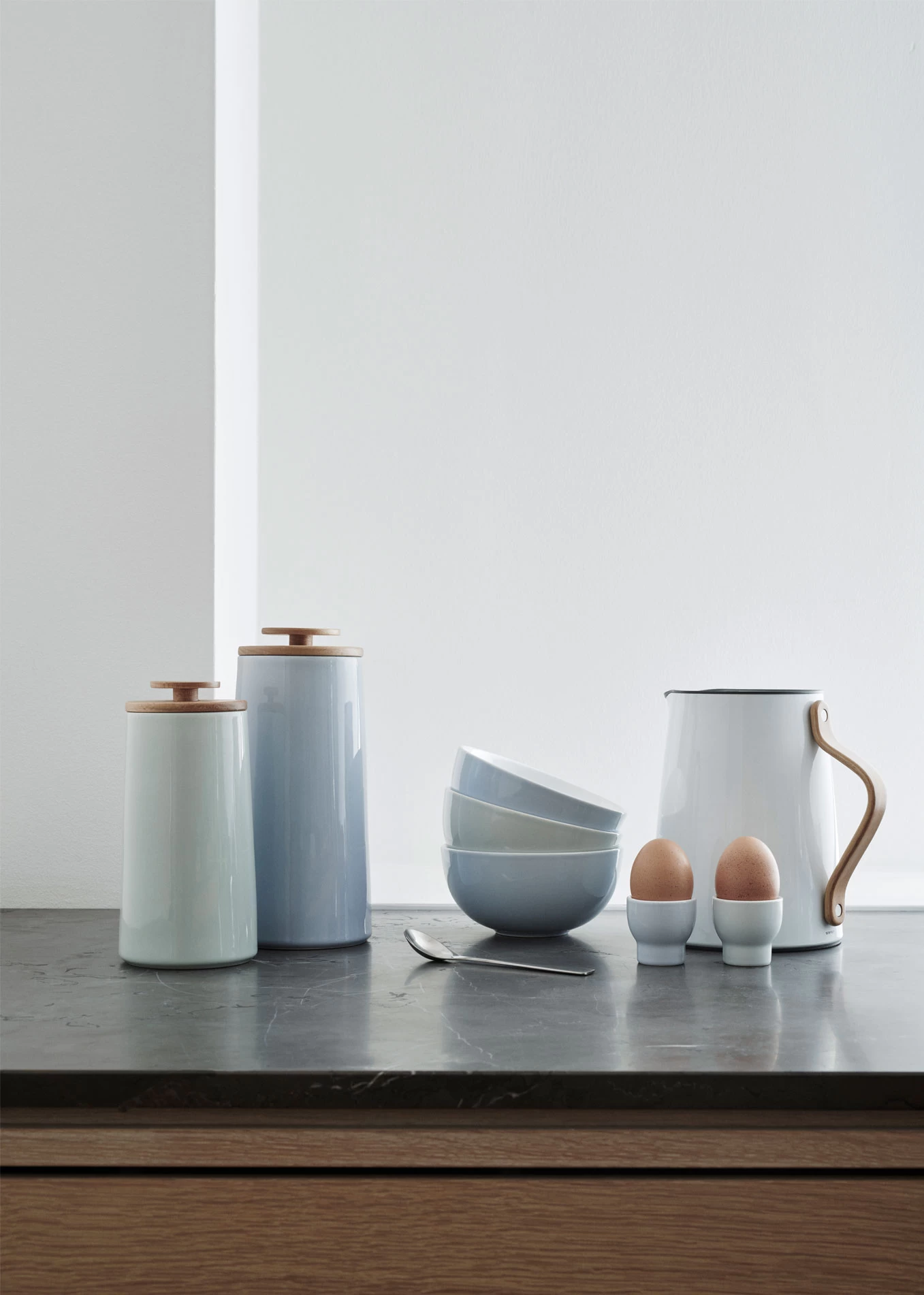 Stelton Emma Tea Jar/Storage Jar 300 G, Grey – Bild 3