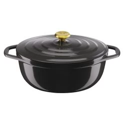 Tefal Air Oval Topf Grau, 5,7 L/30 Cm