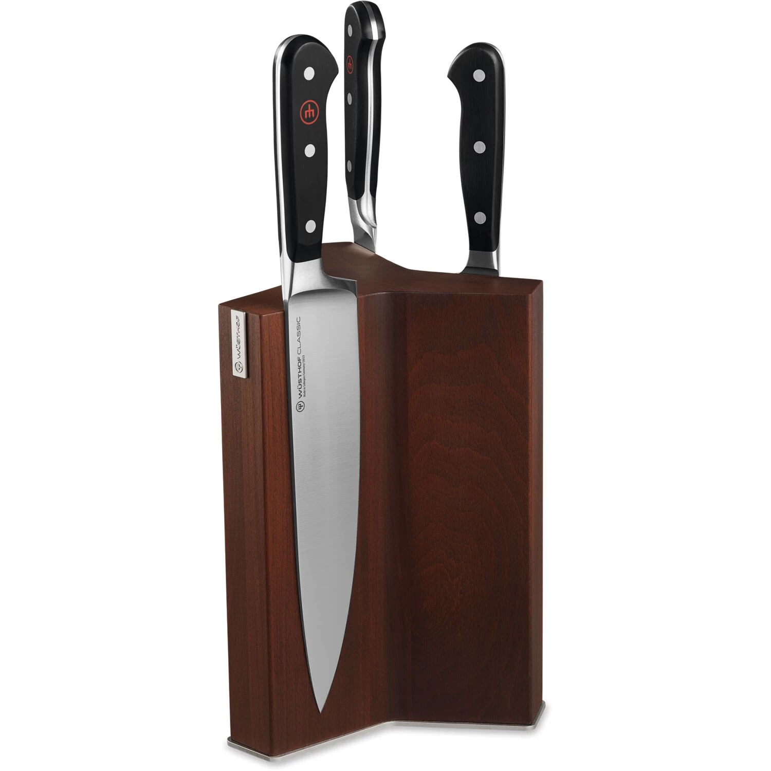 Wüsthof Messerblock Magnetisch 12 Messer, Dunkles Holz – Bild 2