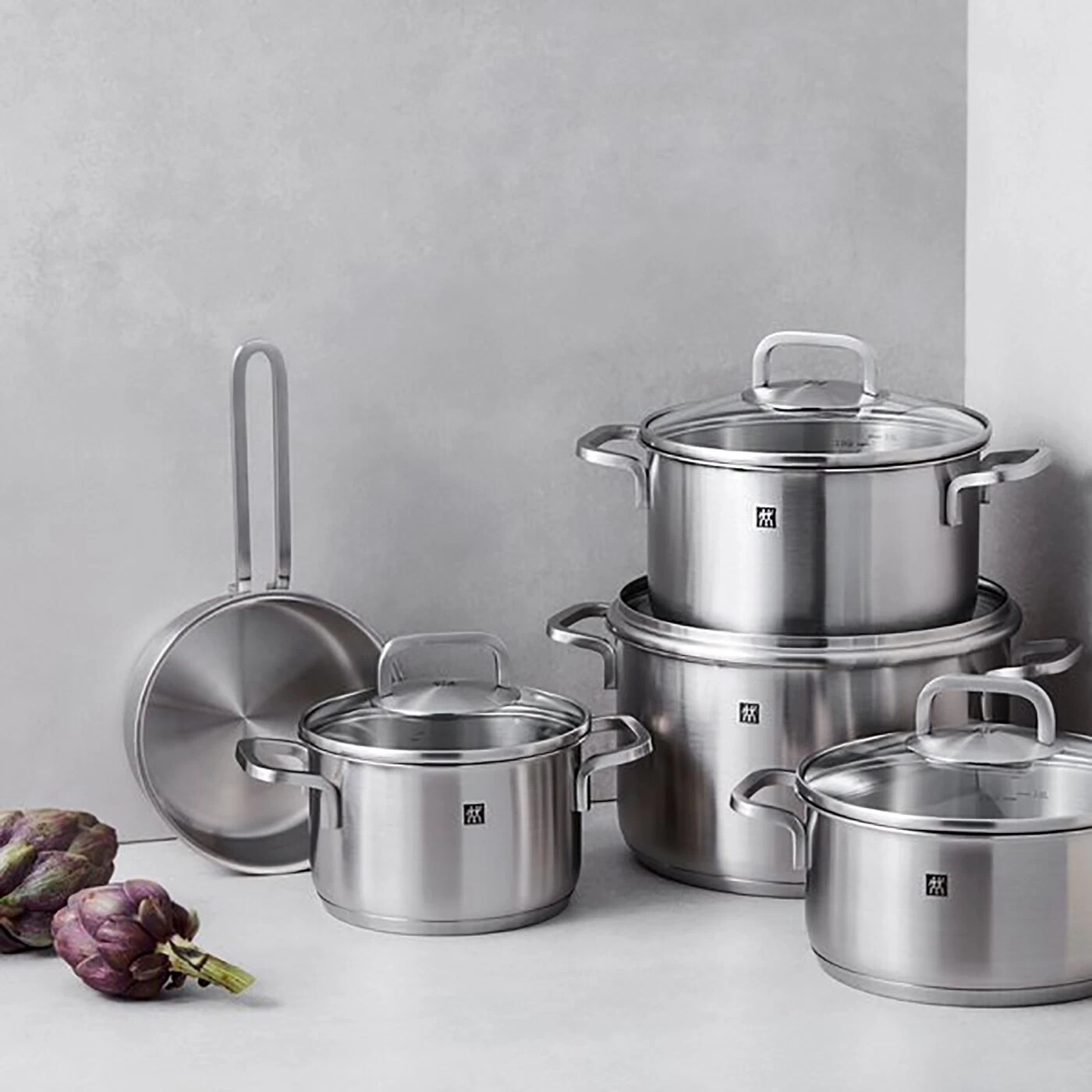 Zwilling Cube Topfset Matt 5 Teile – Bild 2