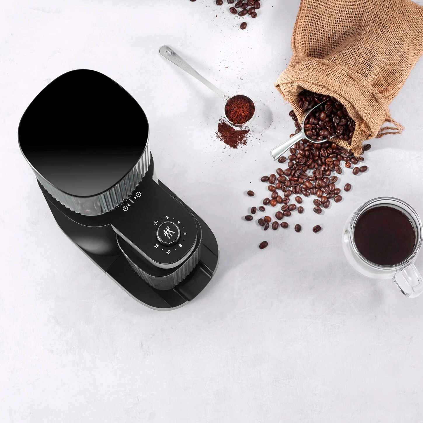 Zwilling Enfinigy Kaffeemühle, Schwarz – Bild 3