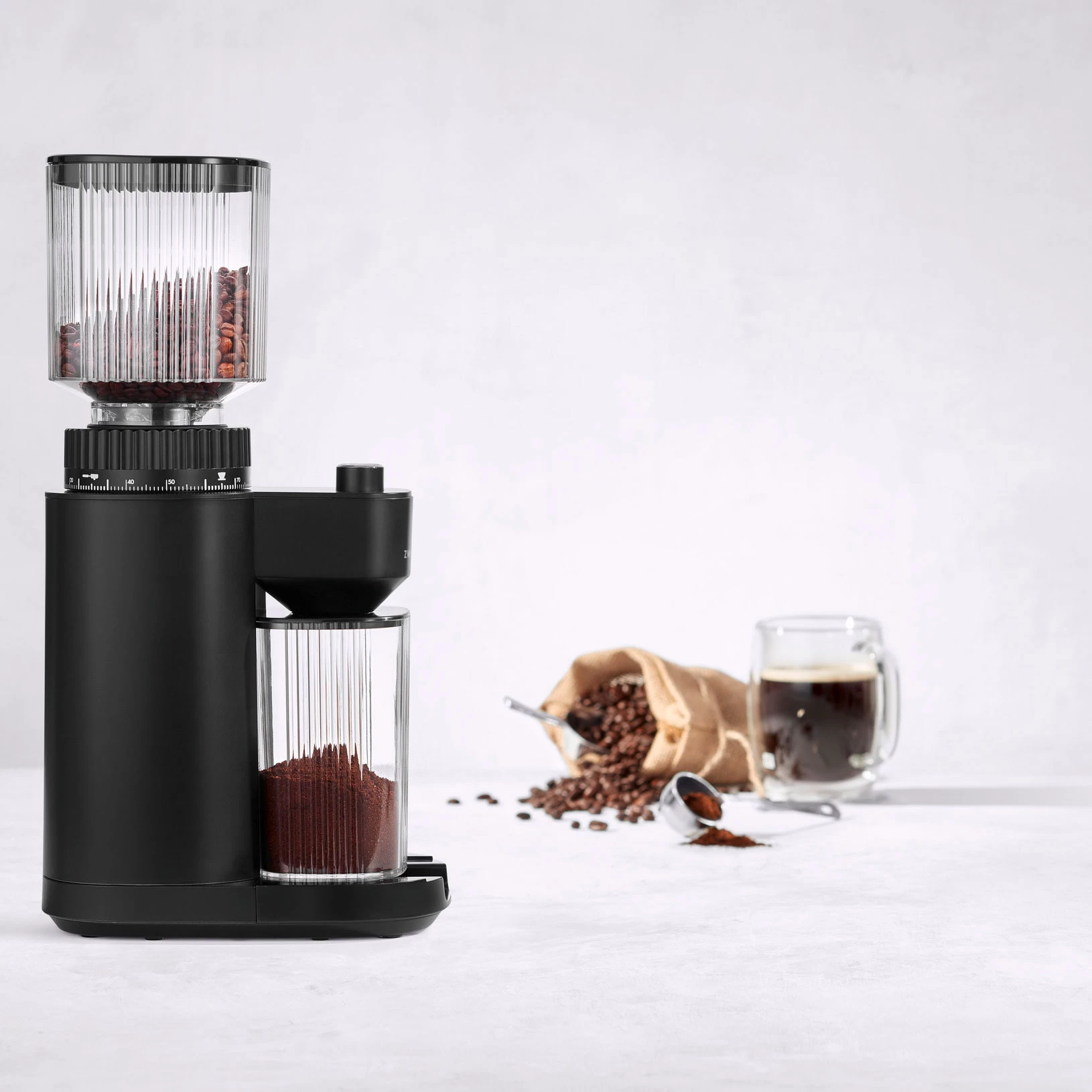 Zwilling Enfinigy Kaffeemühle, Schwarz – Bild 4